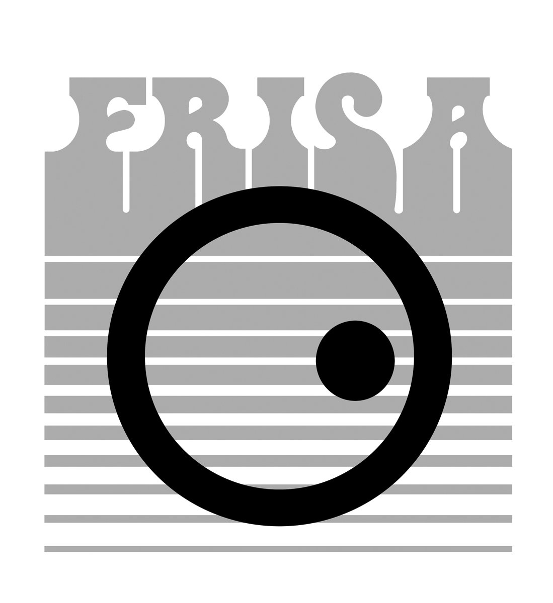 1989 El Tercer Logotipo De FRISA Mostraba Un Nuevo Perfil La Tipografía Evocaba La Fortaleza Del Acero Forjado. El Diseño Incluía Barras Horizontales Que Se Degradaban En Tono Y Grosor, Aludiendo Al Proceso De Una Prensa, Así Como El A
