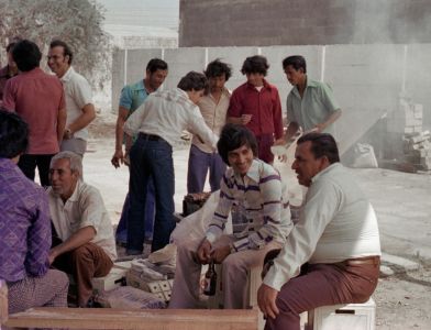 1975 Convivio Con Trabajadores. En Primer Plano, Pedro Galván, Primer Forjador De FRISA 