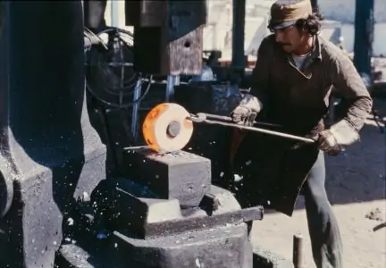 1977 Operador Forjando Anillo Golpe A Golpe