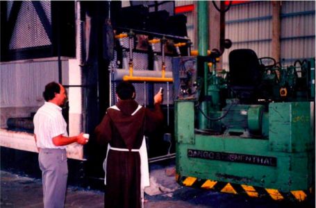 1988 Inauguración Planta 2, Hoy Planta Santa Catarina.