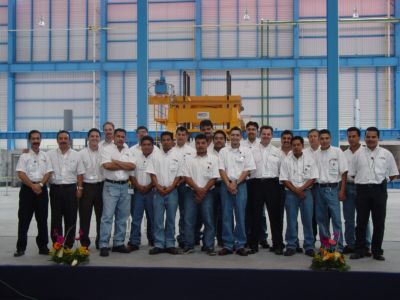 2003 AA Inauguración De FRISA Aerospace. Visita Del Presidente Vicente Fox.