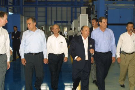 2003 AA Inauguración De FRISA Aerospace. Visita Del Presidente Vicente Fox. (3)