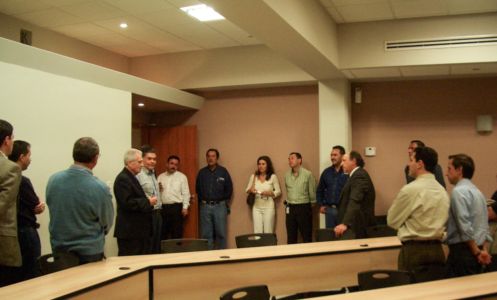 2006 AA Evento De Inauguración Del Auditorio Aurelio Flores. Él Vino A Inaugurarlo.  (2)