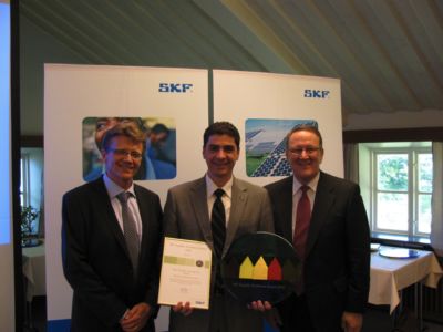 2009 Entrega De Reconocimiento A La Excelencia Como Proveedores Por Parte De Nuestro Cliente SKF