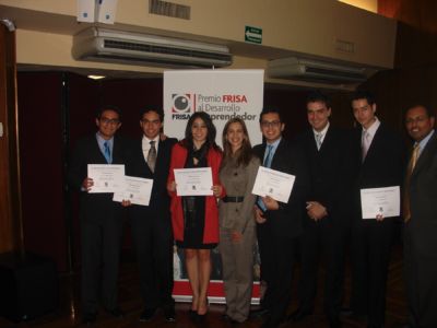 2010 Entrega Premio FRISA Al Desarrollo Emprendedor