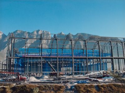 2002 A1 Vista De Nave En Construcción. Planta Aerospace.(1)